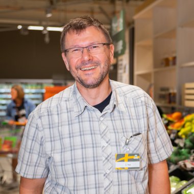 Günter Reis ist Personalleiter bei GLOBUS in Zell Mosel.