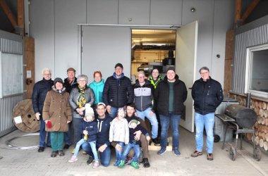 Ausflug des Dorfvereins Haserich in die Biogasanlage nach Kappel