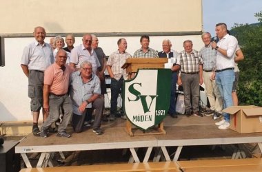 Foto von der 50-Jahr-Feier des Müdener Sportvereins